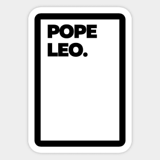 Pope-Leo-XIV Sticker
